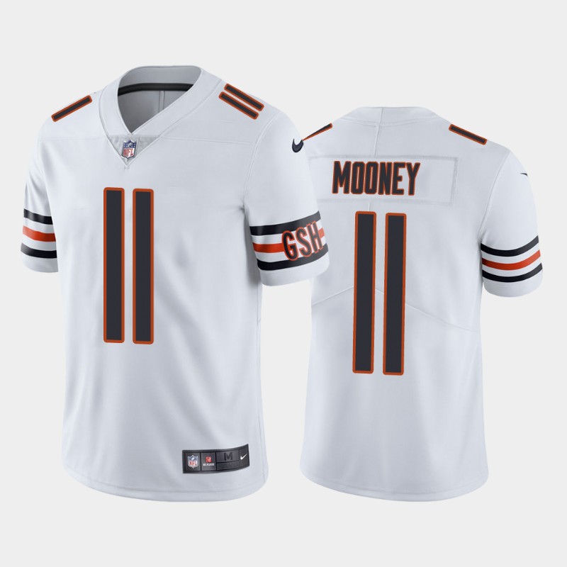 Men's Chicago Bears #11 Darnell Mooney White Vapor untouchable Limited Stitched Jersey